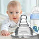Соска антиколікова для пляшечок з широким отвором - середній потік "BabyOno" - изображение 1