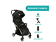 Прогулочная коляска Goody Plus Stroller Black Re-Lux, Chicco (черная), 79877.56 - изображение 8