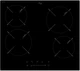 Электрическая варочная поверхность Luxor EPS 641 DL + управление Slider, черный - изображение 1