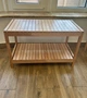 Банкетка для взуття, лавка 77х36х50 см WoodDecor покрита лаком - зображення 4