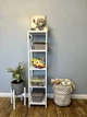 Стелаж, этажерка WoodDecor из дерева Белый - изображение 1