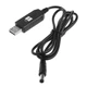 Кабель для роутера от повербанка с преобразователем на 12V, DC 2.1x5.5mm, USB 5V->12V, 1м - изображение 4