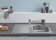 Мийка для кухні із нержавіючої сталі Grohe K200 (31552SD1) - зображення 6