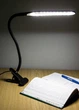 Настольная лампа светодиодная 24 LED 206 на прищепке black - изображение 2