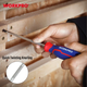 Отвертка крестовая WORKPRO PZ0X75мм CR-V PRO WP221035 - изображение 6