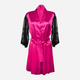 Szlafrok DKaren Elizabeth XS Dark Pink (5903251394919) - obraz 1