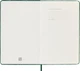 Блокнот Moleskine Limited Velvet средний 13х21 см в линию Зеленый + бокс (8056598851274) - изображение 3
