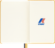 Блокнот Moleskine Limited x K-Way средний 13х21 см нелинованный Желтый Нейлон (8056598856125) - изображение 8
