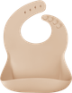 Нагрудник силиконовый 100% MinikOiOi Basics Bubble Beige (101020057) - изображение 1