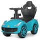 Детская Каталка Толокар для малышей Bambi Racer M 4741-4 родительская ручка, музыка, световые эффекты, колеса пластик, багажник под сиденьем - изображение 2