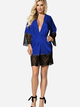 Szlafrok DKaren Jessica 2XL Blue (5902686567431) - obraz 1