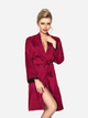 Szlafrok DKaren Nancy XS Crimson (5902230059702) - obraz 1