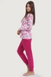 Пижама: джемпер и брюки Enrico Coveri 48(XL) Розовый микс (Rosa) (80340) - изображение 3