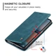 Чохол книжка з магнітом Xiaomi Redmi Note 12 Pro 5G CaseMe Sea Green (33841-56) - зображення 4