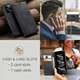 Чехол книжка с магнитом Xiaomi Redmi Note 12 Pro 5G CaseMe Black (33841-2B) - изображение 5