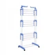 Четырехъярусная сушилка для белья до 50 кг Garment Rack With Wheels 5929 / Напольная 172х73х64 - изображение 4