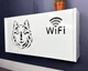 Полиця для роутера Wi-Fi Вовк коробка 40*20*10 см Біла - зображення 2