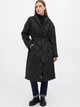 Куртка демисезонная длинная женская EQUILIBRI DVS Coat MN S Черная (2299965715755) - изображение 1
