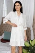 Женский яркий халат с сеткой Ха1092 Айвори, 3XL (52-54) - изображение 2