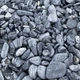Галька декоративная серо-голубая 30-60 мм 25 кг - изображение 1
