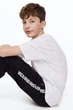 Спортивні брюки H&M пх9471 чорні 146 - изображение 2