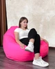Кресло мешок груша Овал Coolki Оксфорд 600ДПУ XXL 130x90 Розовый - изображение 1