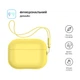 Чехол для наушников Armorstandart Silicone Case with straps для Apple Airpods Pro 2 Yellow (ARM68619) - изображение 2