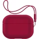 Чехол для наушников Armorstandart Silicone Case with straps для Apple Airpods Pro 2 Wine Red (ARM68620) - изображение 1