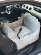 Автокресло автогамак лежак сумка-переноска для собак и кошек с 52х52 см Incor Серый (И-155) - изображение 2