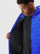 Куртка демисезонная с капюшоном мужская 4F Down Jacket M240 4FAW23TDJAM240-36S M Синяя (5904698502868) - изображение 4