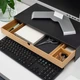 Подставка для монитора с выдвижным ящиком IKEA ELLOVEN 00485101 Черная - изображение 5