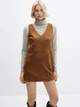 Сарафан женский Mango Elina 57097735-CG M Коричневый (8447034129130) - изображение 1