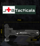 Мультитул JB Tacticals Французский Ключ 20 в 1 Черный - изображение 10