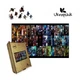 Пазл Ukropchik деревянный DotA size - M в коробке с набором-рамкой (DotA A4) - изображение 1