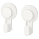 Набір гачків IKEA TISKEN 70381275 Білий - зображення 1