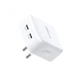 Мережевий зарядний пристрій Remax RP-U87 Fiyeo Series 2Type-C PD+QC GaN FC 2C 35W White - изображение 2