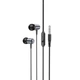 Наушники Hoco Spring metal universal earphones with mic M108 серые - изображение 1