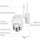 Вулична IP-камера 4MP з PTZ-функцією та підтримкою 4G LTE XPRO A15 (41562-15966_2511) - изображение 8