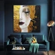 Картина Золотые слезы Густав Климт 40x40 см (Код товара: idea-44) - изображение 2