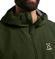 Куртка Haglofs Betula GTX Jacket Men L темно зеленая хаки - изображение 7