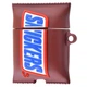 Силиконовый 3d-чехол с карабином для наушников Apple AirPods XCase Snickers (Сникерс) Коричневый - изображение 1