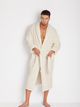 Szlafrok DKaren Male Housecoat 130 L Ecru (5901780662660) - obraz 3