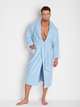 Szlafrok DKaren Male Housecoat 130 L Light Blue (5901780662783) - obraz 1