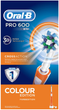 Szczoteczka elektryczna do zębów Oral-B Pro 600 CrossAction Electric Toothbrush Rechargeable Powered By Braun Orange (4210201105527) - obraz 1