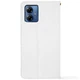 Чохол-книжка Crazy Horse Clasic для Motorola G14 White (Strong) (50201) - изображение 3