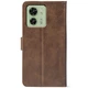 Чохол-книжка Crazy Horse Clasic для Motorola Edge 40 Brown (Front) (50183) - изображение 3