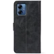 Чохол-книга Crazy Horse Clasic для Motorola G54 5G Grafit (Front) (50589) - зображення 3