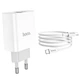 Адаптер сетевой HOCO Type-C to Type-C cable Rapido charger set C80A |1USB/1Type-C, QC/PD, 20W, 3A| - изображение 8