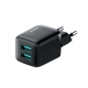 Адаптер мережевий JOYROOM Mini dual Port smart fast charge L-2A121 |2USB, 2.4A| - изображение 1