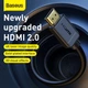 Кабель BASEUS high definition Series HDMI 4K To HDMI 4K Adapter Cable |5m, 4K, HDMI2.0| (CAKGQ-D01) - изображение 6